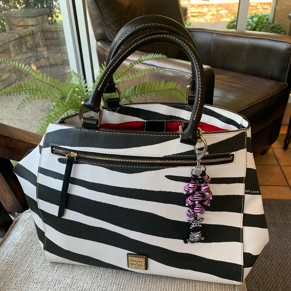 Dooney & Bourke Zebra satchel